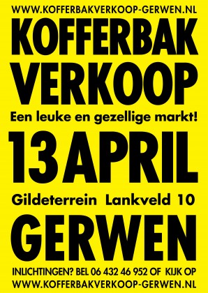 Kofferbakverkoop van Gerwen @ Gildeterrein Heilig Kruisgilde | Nuenen | Noord-Brabant | Nederland