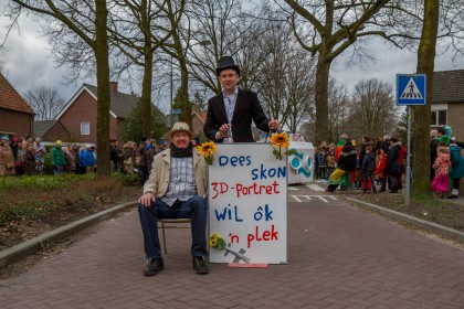 3e prijs: John en René - Dees skon 3d-portret wil ôk 'n plek