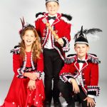 Jeugdtrio 2018 - Hofdame Crystal, Jeugdprins Snowfox en Adjudant Freeze