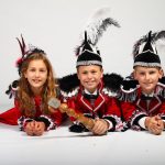 Jeugdtrio 2018 - Jeugdprins Snowfox, Hofdame Crystal en Adjudant Freeze