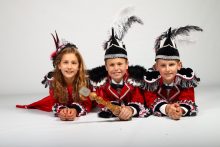 Jeugdtrio 2018 - Jeugdprins Snowfox, Hofdame Crystal en Adjudant Freeze