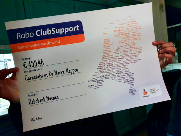Rabobank ClubSupport 2019