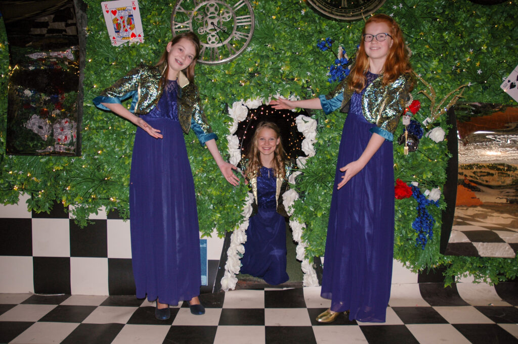 Prinses Glow met Hofdames Glitter en Glamour