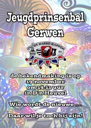 Jeugdprinsenbal CV De Narre-Kappen @ D'n Heuvel