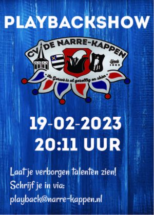 Knotsgekke playbackavond @ Residentie van CV De Narre-Kappen
