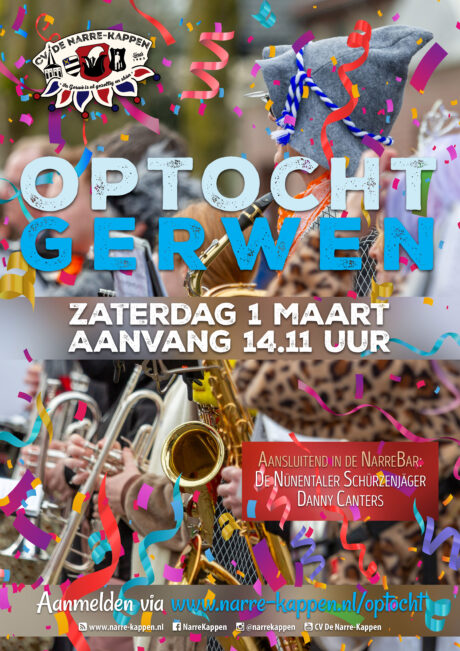 Poster A3 optocht 2025