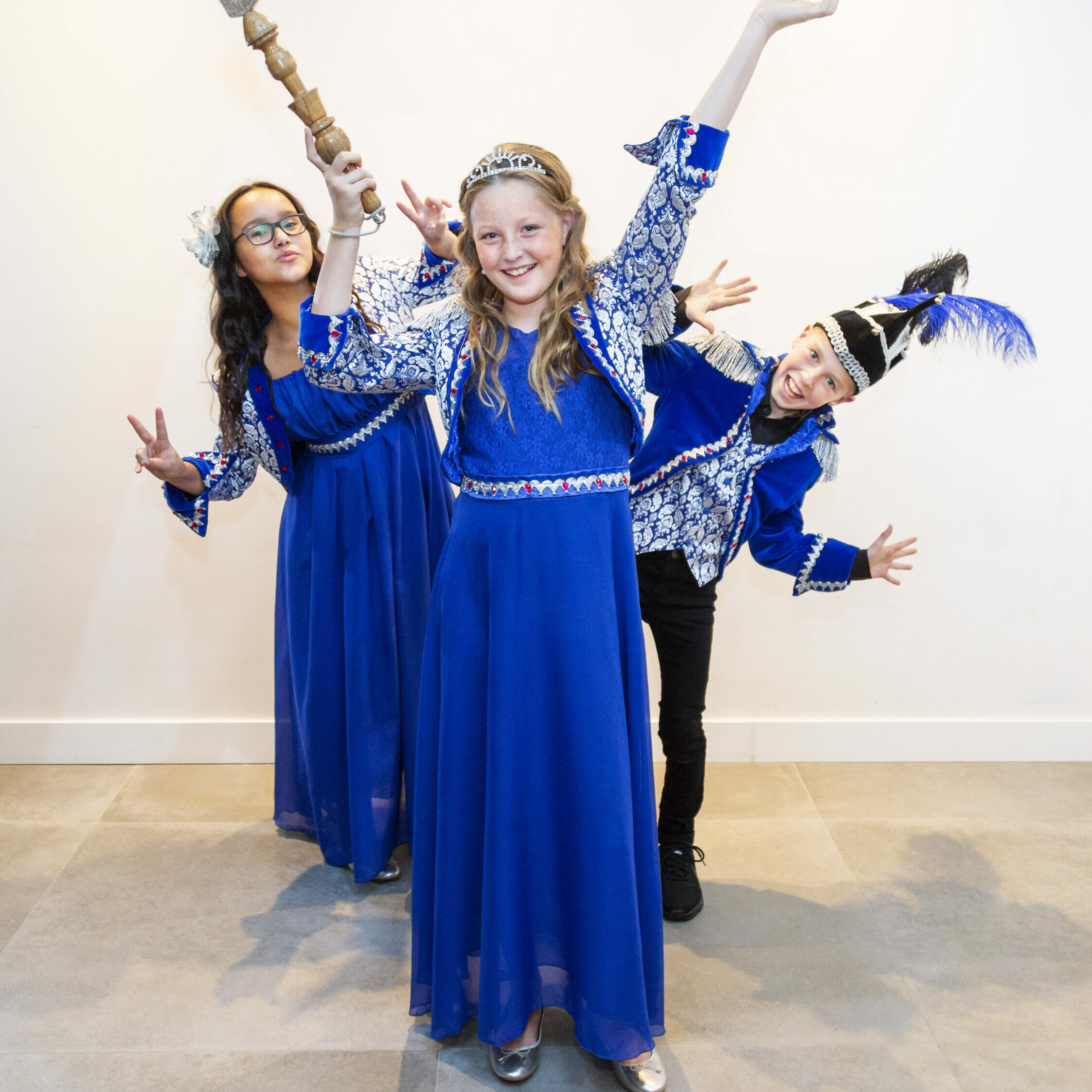 2019 - Jeugdprinses Amazing, Hofdame Fabulous en Adjudant Excellent