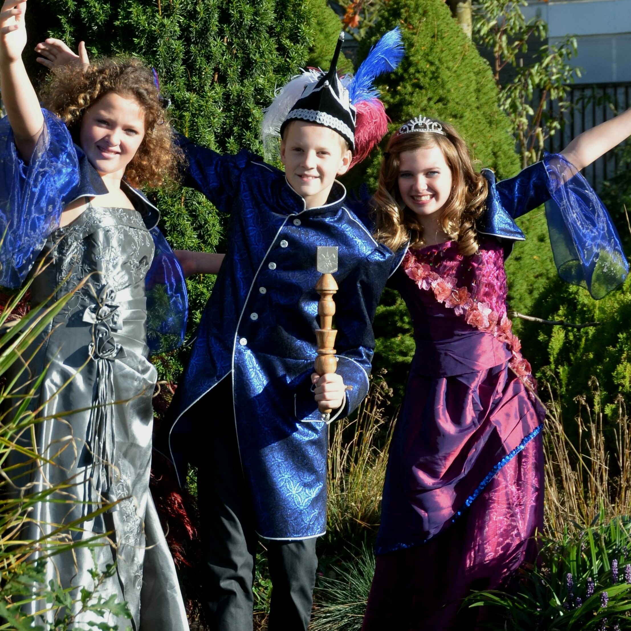 2014 Jeugdprins Marcos, Jeugdprinses Sun en Hofdame Shine